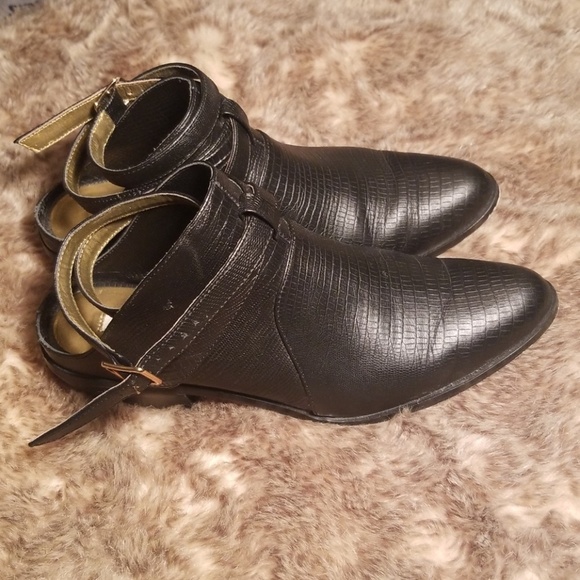 Cynthia Vincent Raleigh Ankle Strap Mules - Picture 1 of 5